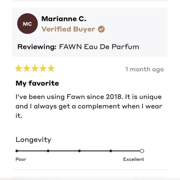 Ellis Brooklyn Fawn scent full size gift bridesmaid girlfriend Mother’s Day - Picture 3 of 6